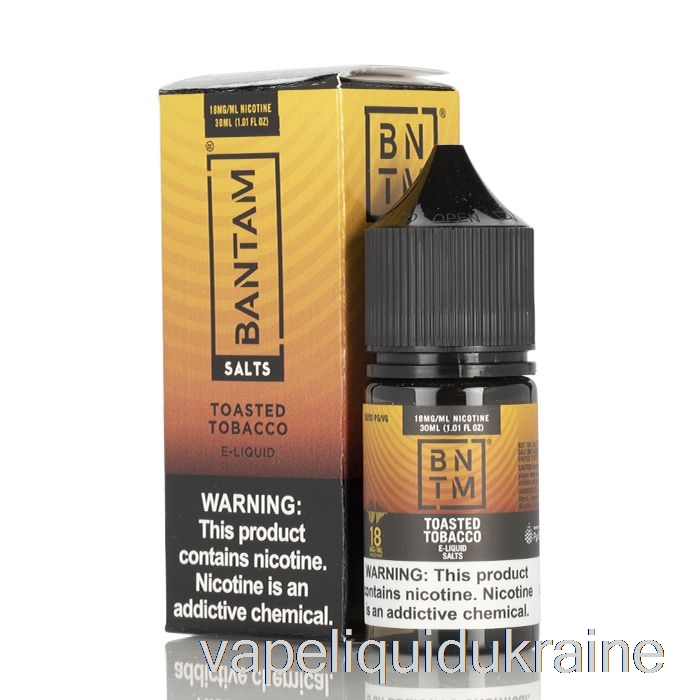 Vape Liquid Ukraine Toasted Tobacco SALTS - Bantam Vape - 30mL 36mg